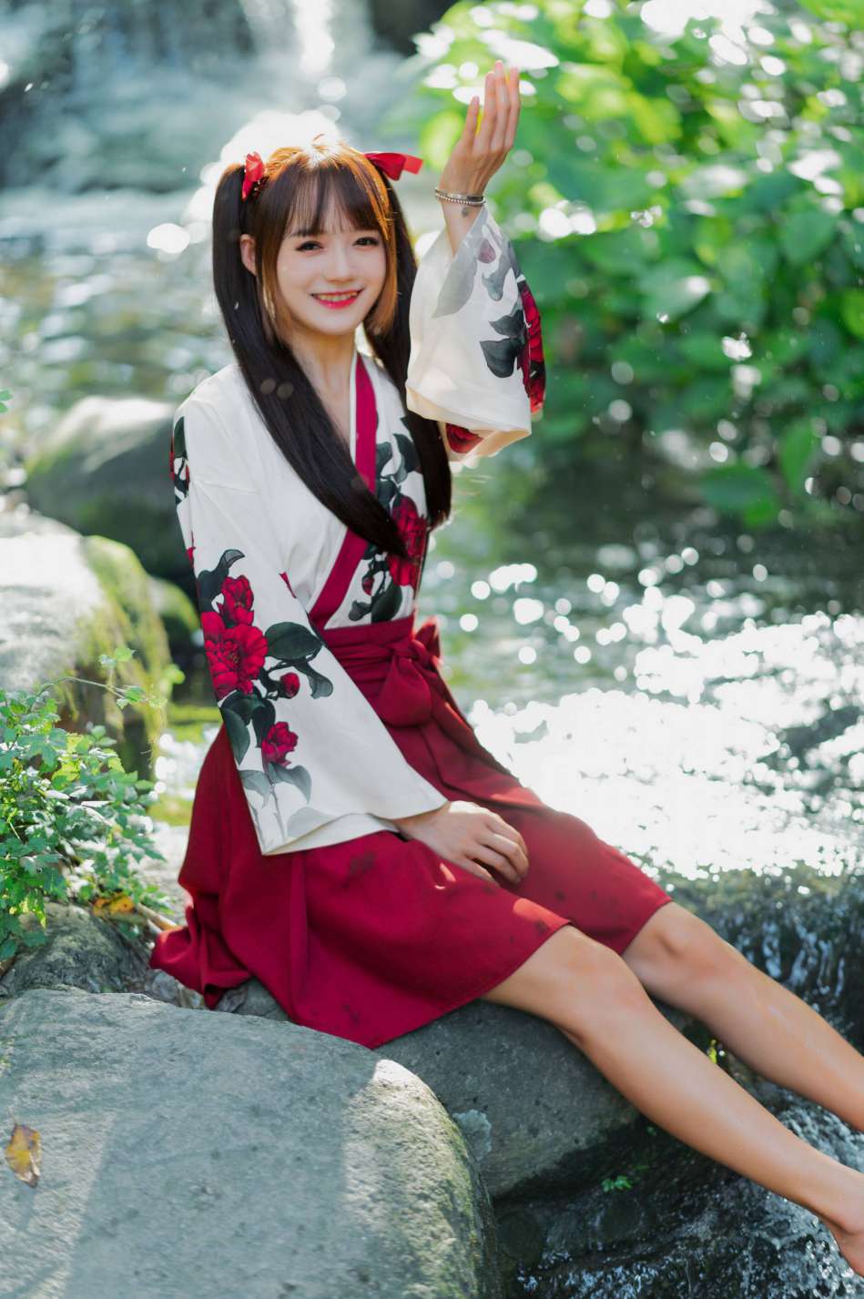 图片[2]-【免费】穿汉服的双马尾女孩【35P】20025-花间社