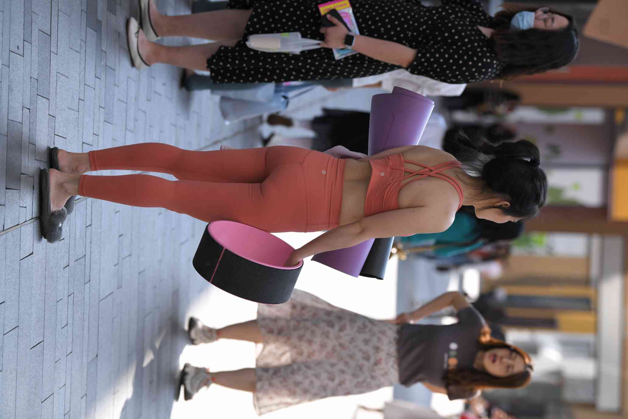 图片[2]-练瑜伽的姑娘【176P】04028-花间社