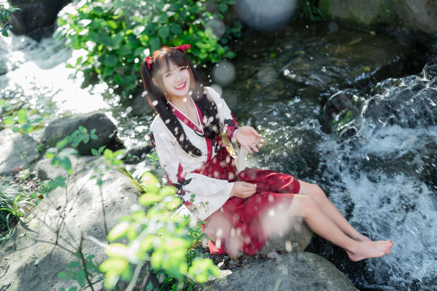 图片[4]-【免费】穿汉服的双马尾女孩【35P】20025-花间社