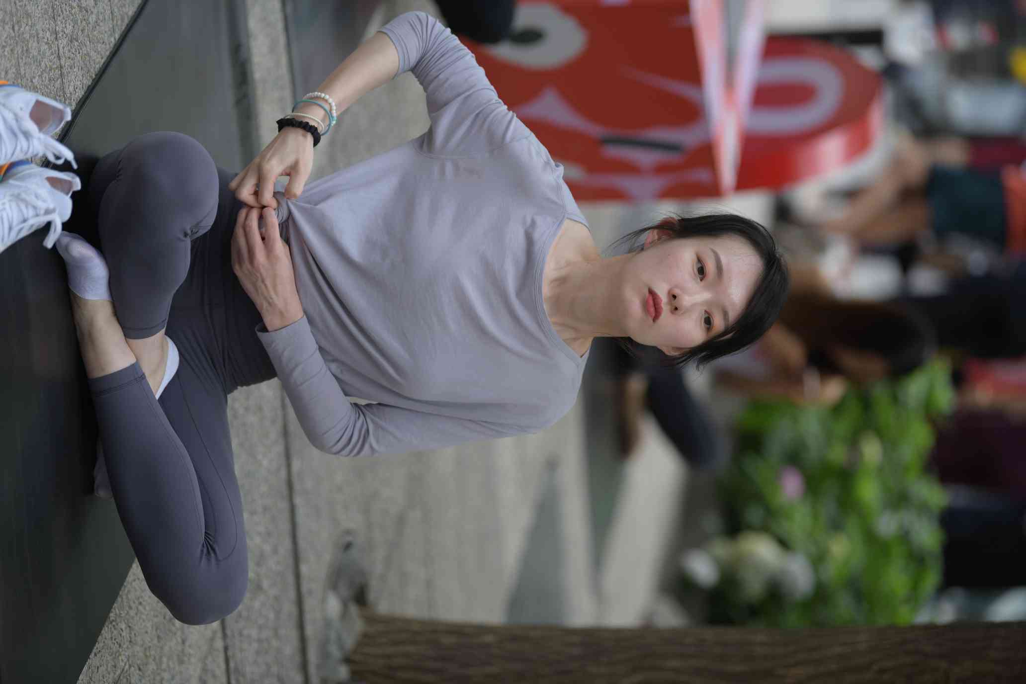 图片[4]-做瑜伽的小女人【75P】04023-花间社