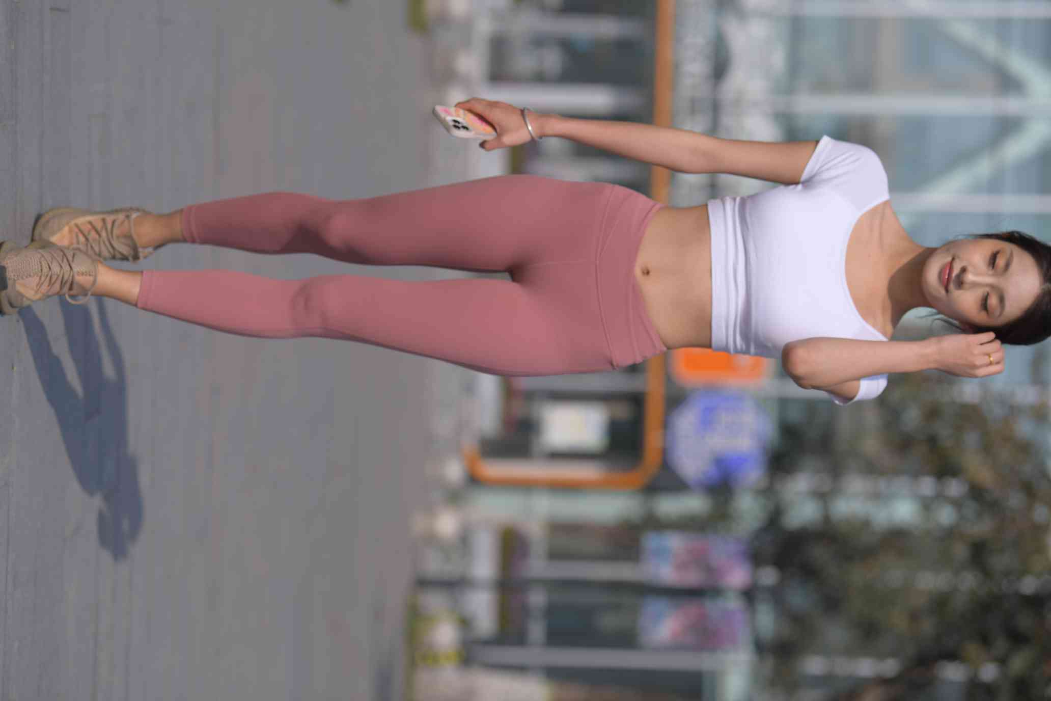 图片[3]-很漂亮的瑜伽裤女孩【419P】04013-花间社