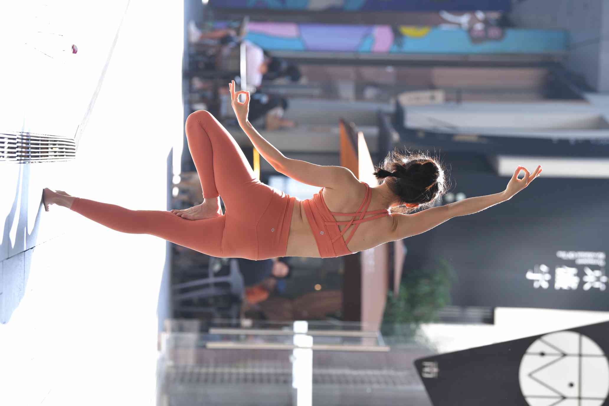 图片[4]-练瑜伽的姑娘【176P】04028-花间社