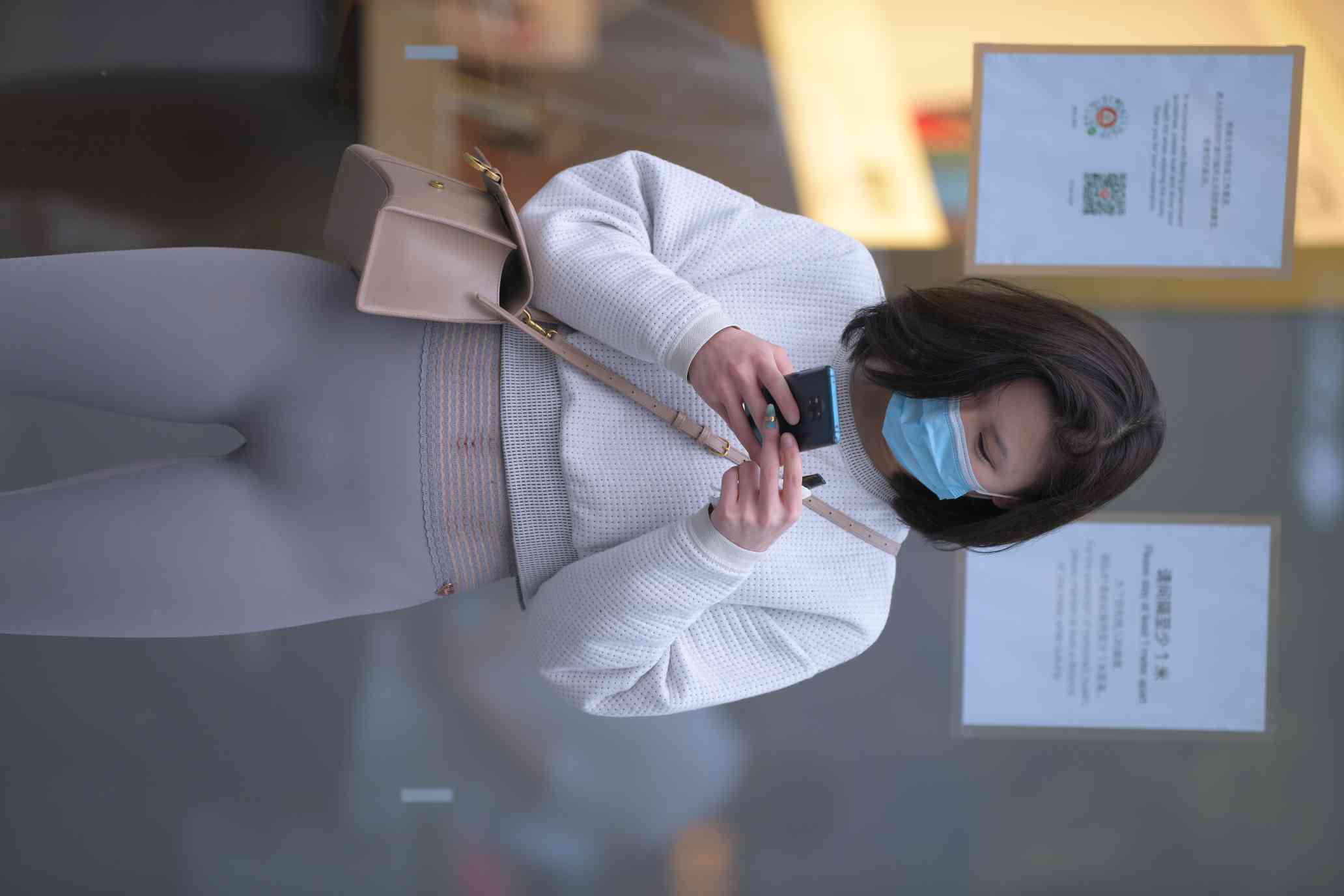 图片[3]-身材很好的短发瑜伽裤姑娘【157P】04015-花间社