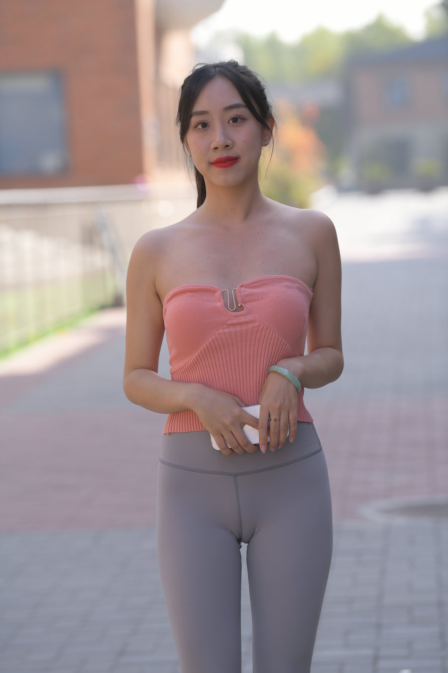 图片[1]-灰色瑜伽裤女孩J4905 522P1V-25.8GB-花间社