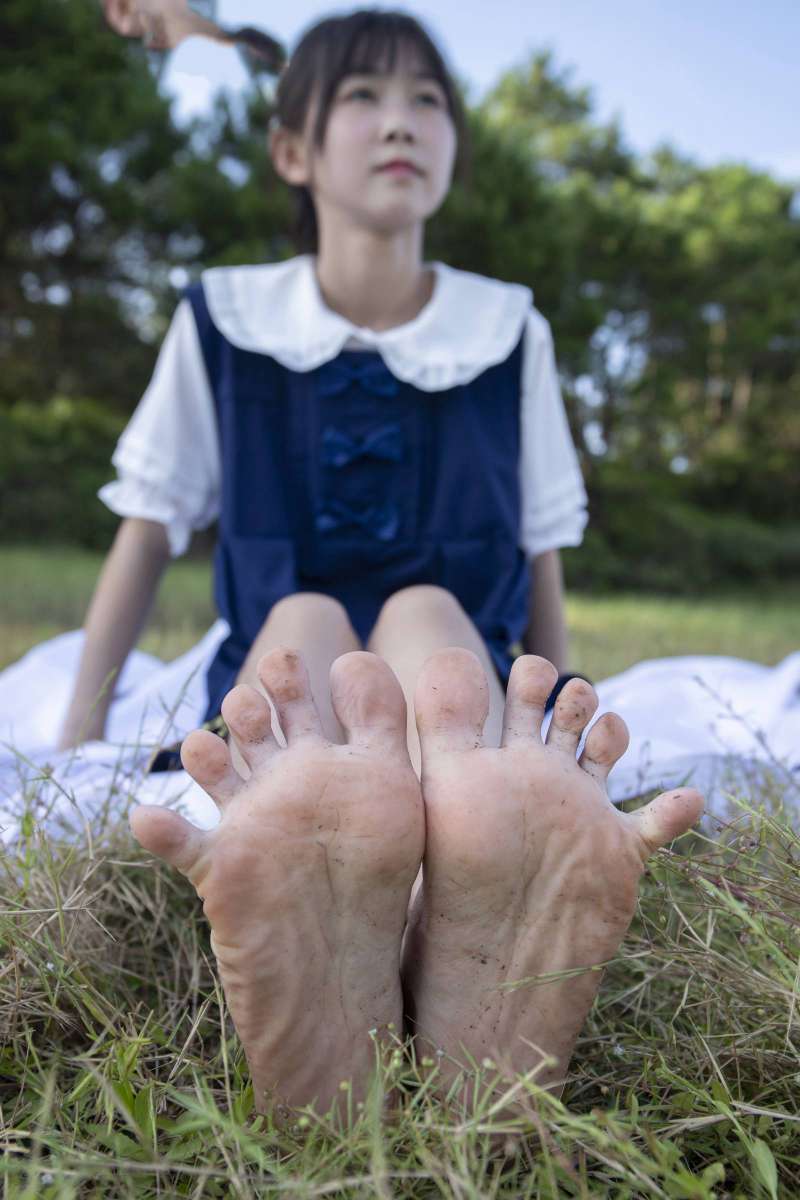 图片[2]-非常甜美的牛仔裙女孩【226P】20021-花间社