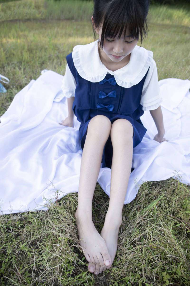 图片[3]-非常甜美的牛仔裙女孩【226P】20021-花间社