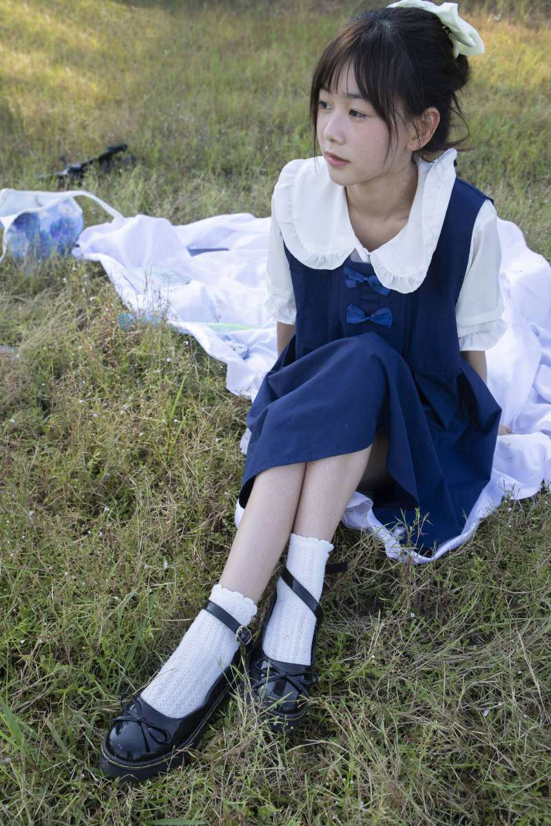 图片[6]-非常甜美的牛仔裙女孩【226P】20021-花间社