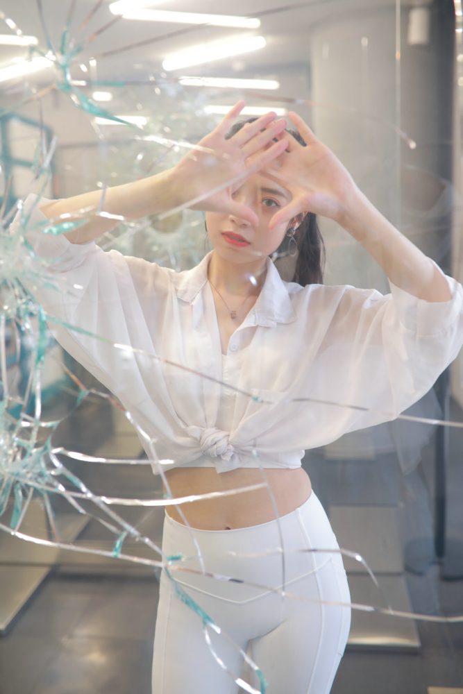 图片[1]-白色瑜伽裤女孩J2145 861P2V-22.3GB-花间社