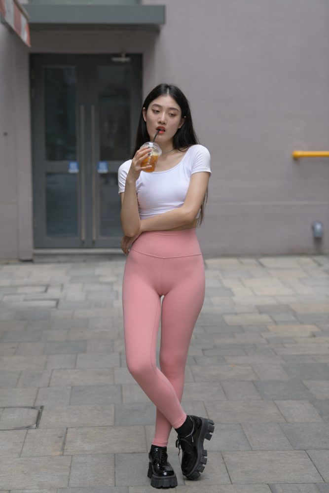 图片[4]-粉红色 瑜伽裤可爱女孩J2203 449P19V-19.1GB-花间社