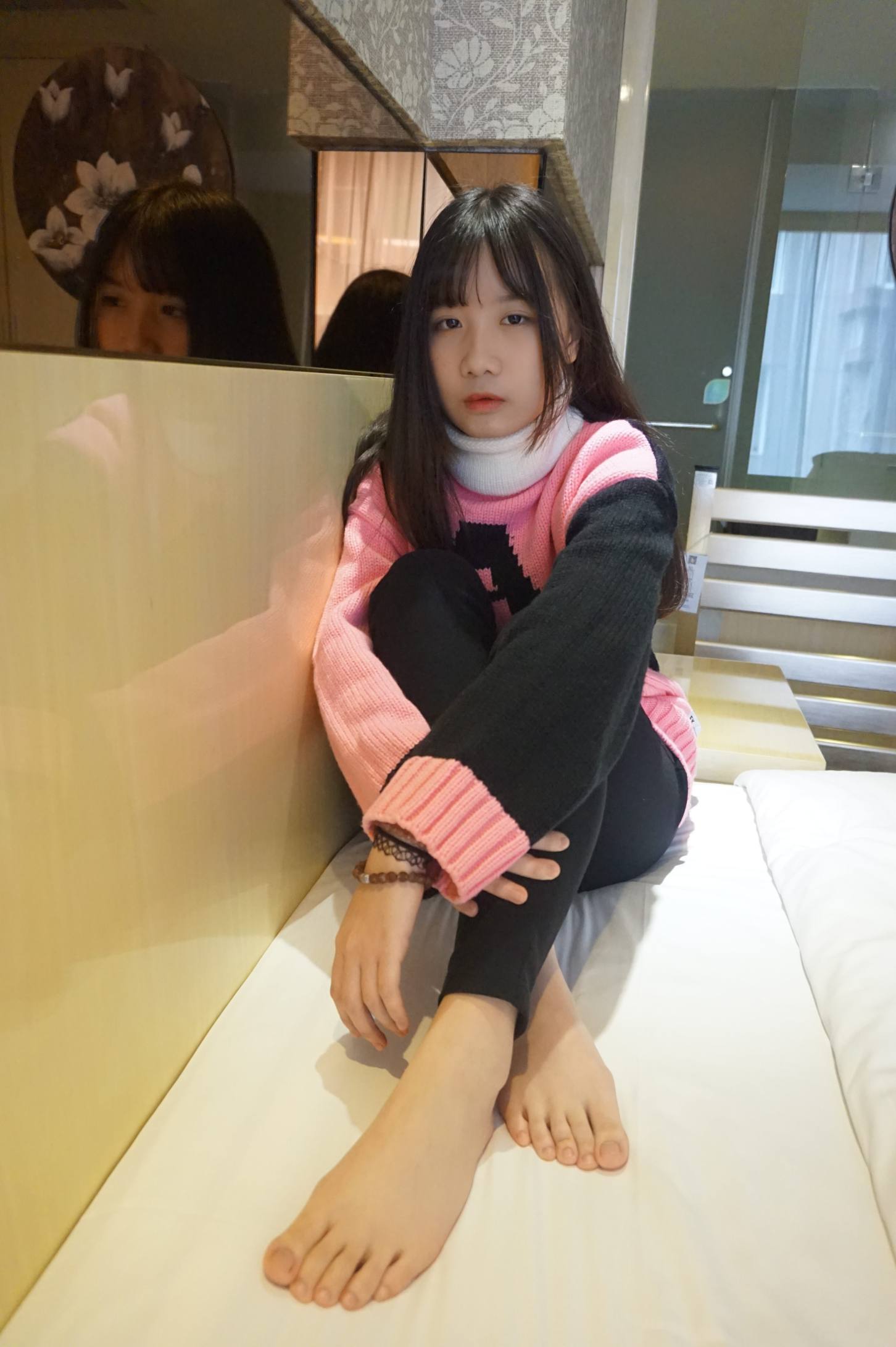 图片[4]-齐刘海的长发女孩【70P】20016-花间社