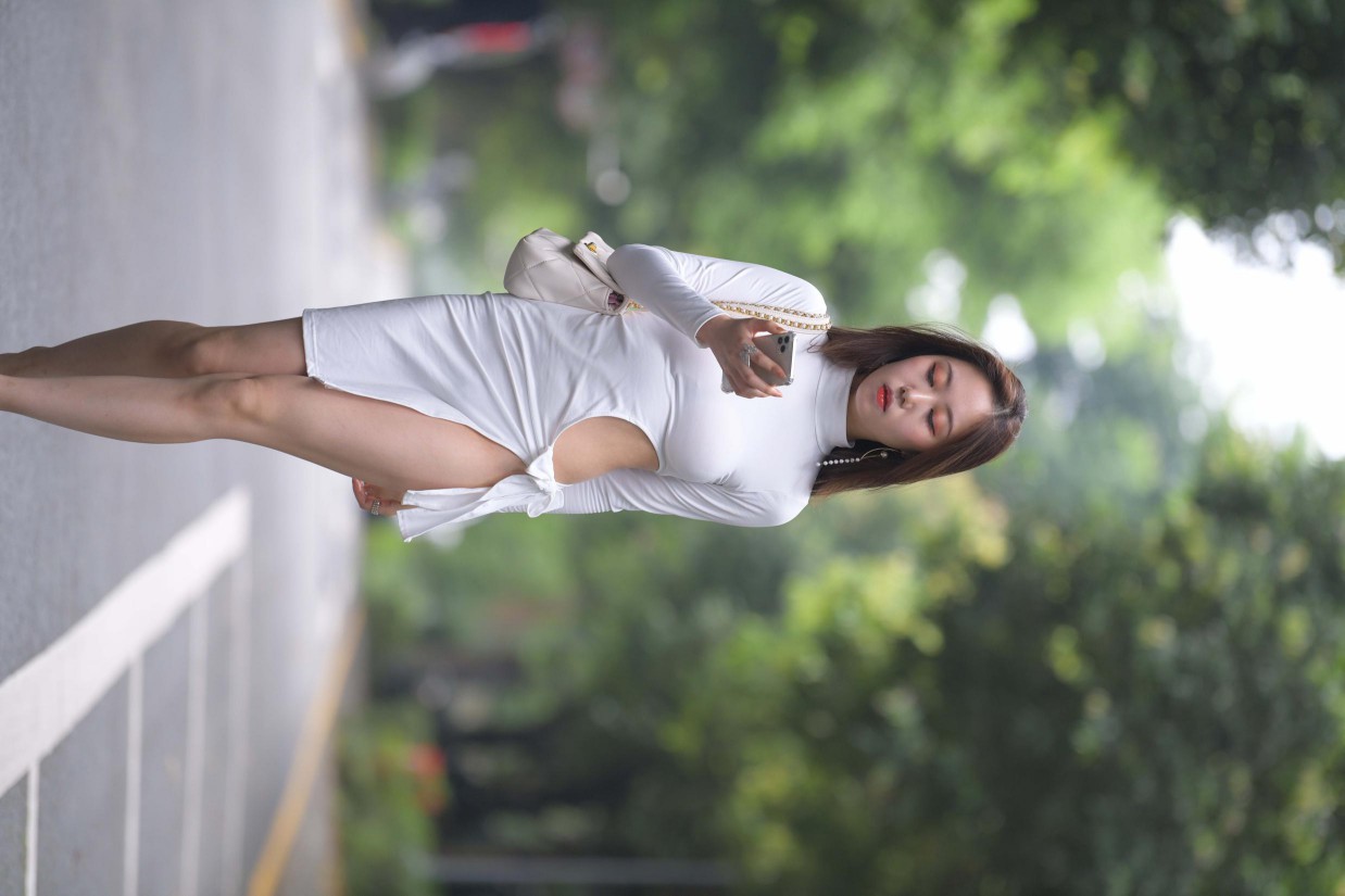 图片[4]-非常精致的侧边裙姑娘，忒好看了！【299P】00017-花间社