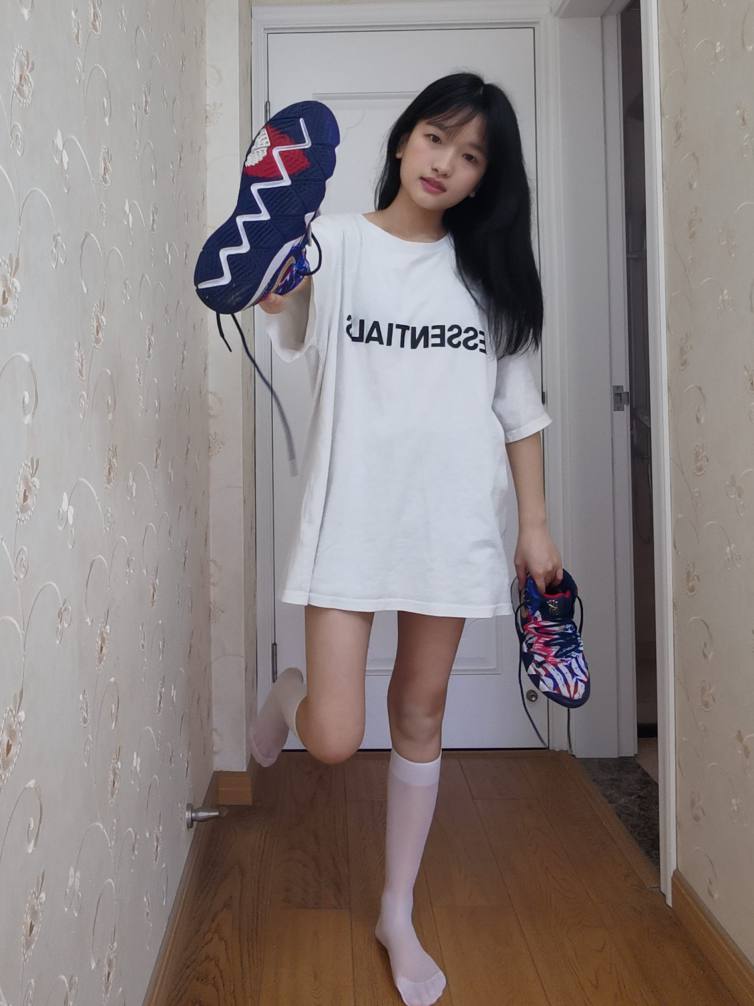 图片[5]-调皮的白袜女孩【149P】20017-花间社