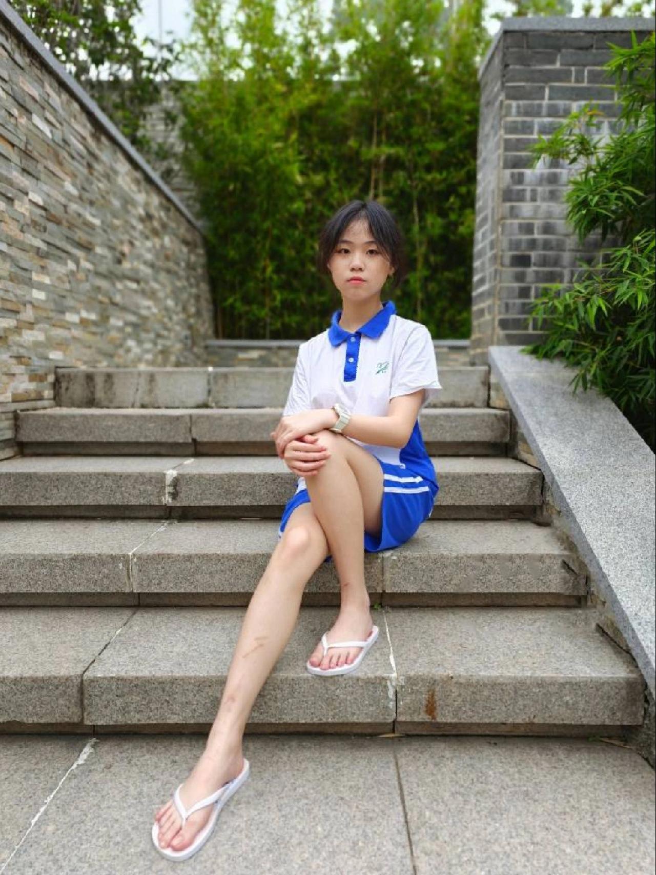 图片[3]-穿校服非常清纯的小姑娘【49P】20003-花间社