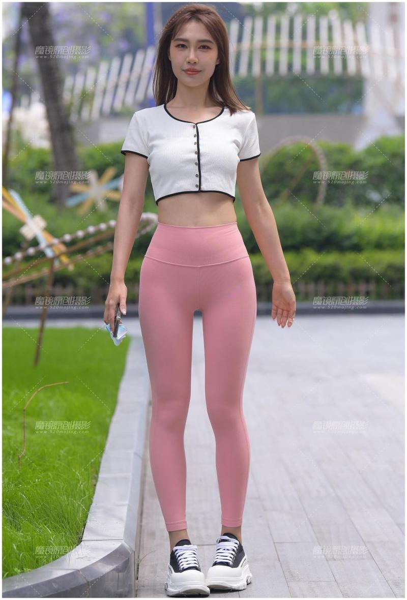 图片[4]-街拍粉色瑜伽裤女孩J2900 645P1V-20.7GB-花间社