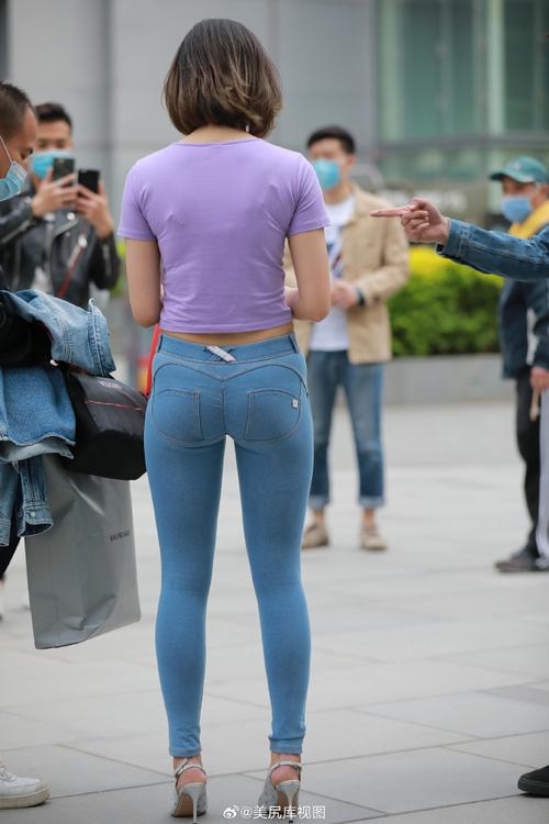 图片[4]-爱笑的短发紧身牛仔裤姑娘J1911 114P12V-7.29GB-花间社