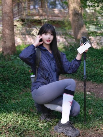 图片[6]-爱爬山的瑜伽裤MM，太甜美了！~-花间社