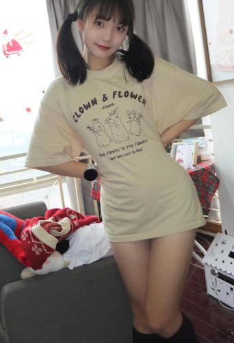 图片[10]-网格丝袜的清纯双马尾小姑娘-花间社