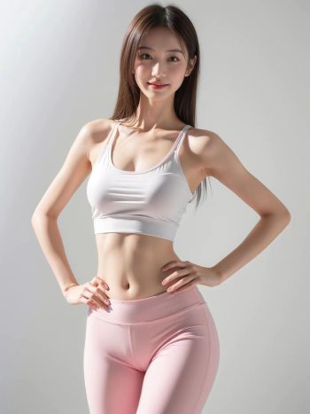 图片[17]-AI瑜伽裤清纯妹子系列图-花间社