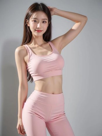 图片[14]-AI瑜伽裤清纯妹子系列图-花间社