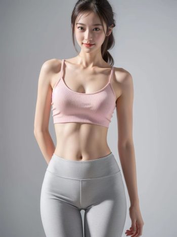 图片[13]-AI瑜伽裤清纯妹子系列图-花间社