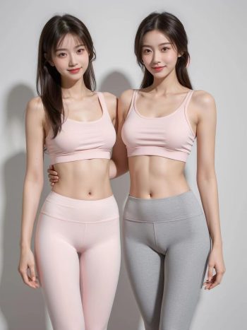 图片[7]-AI瑜伽裤清纯妹子系列图-花间社