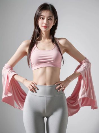 图片[8]-AI瑜伽裤清纯妹子系列图-花间社