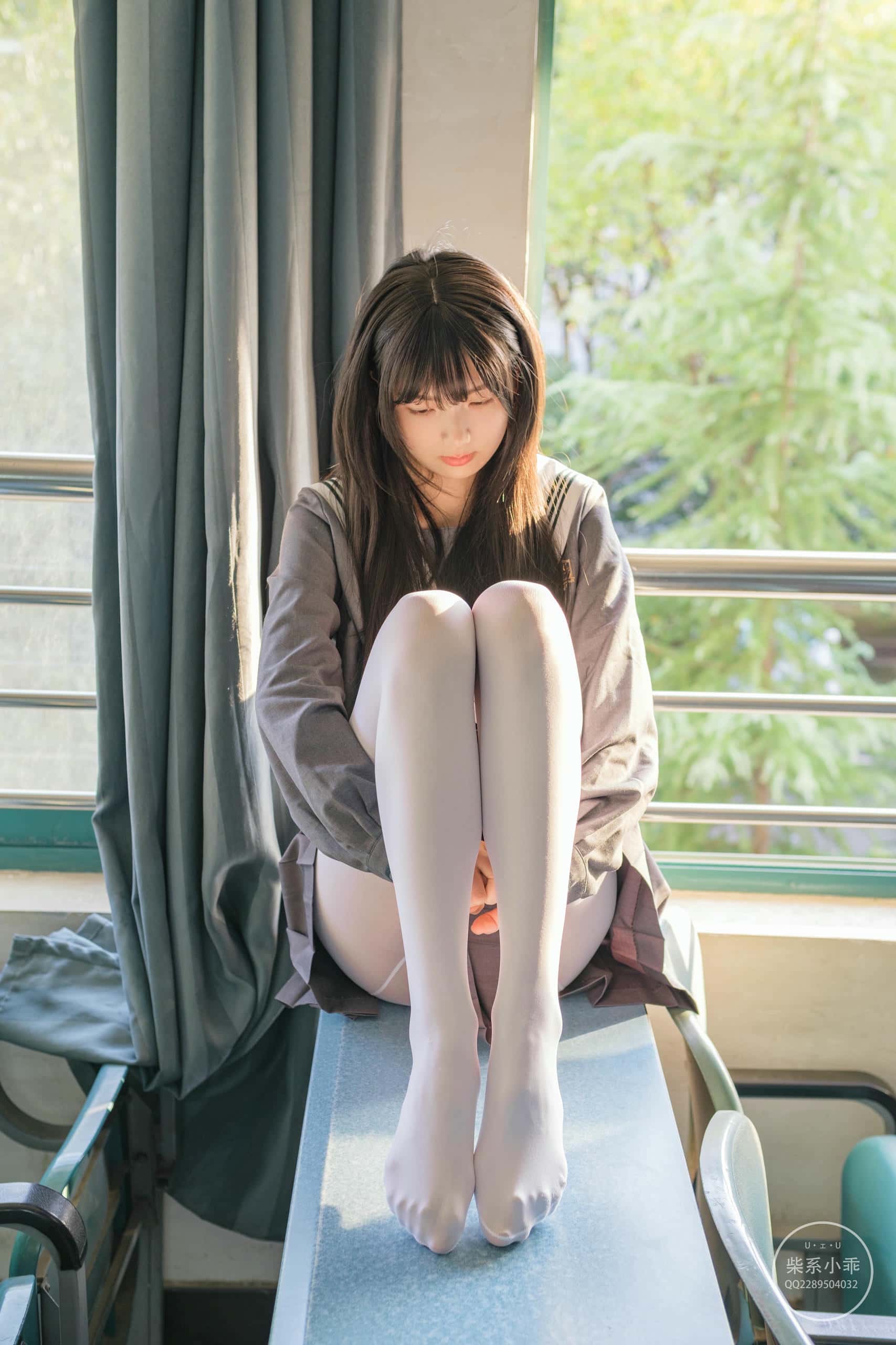 图片[2]-白丝清纯少女真的太可爱了 -J2001【60P】-花间社