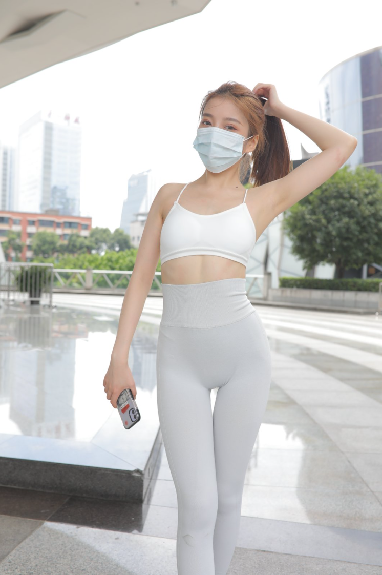 图片[5]-街拍乔仙仙儿性感瑜伽裤 – J1323 【727P】-花间社