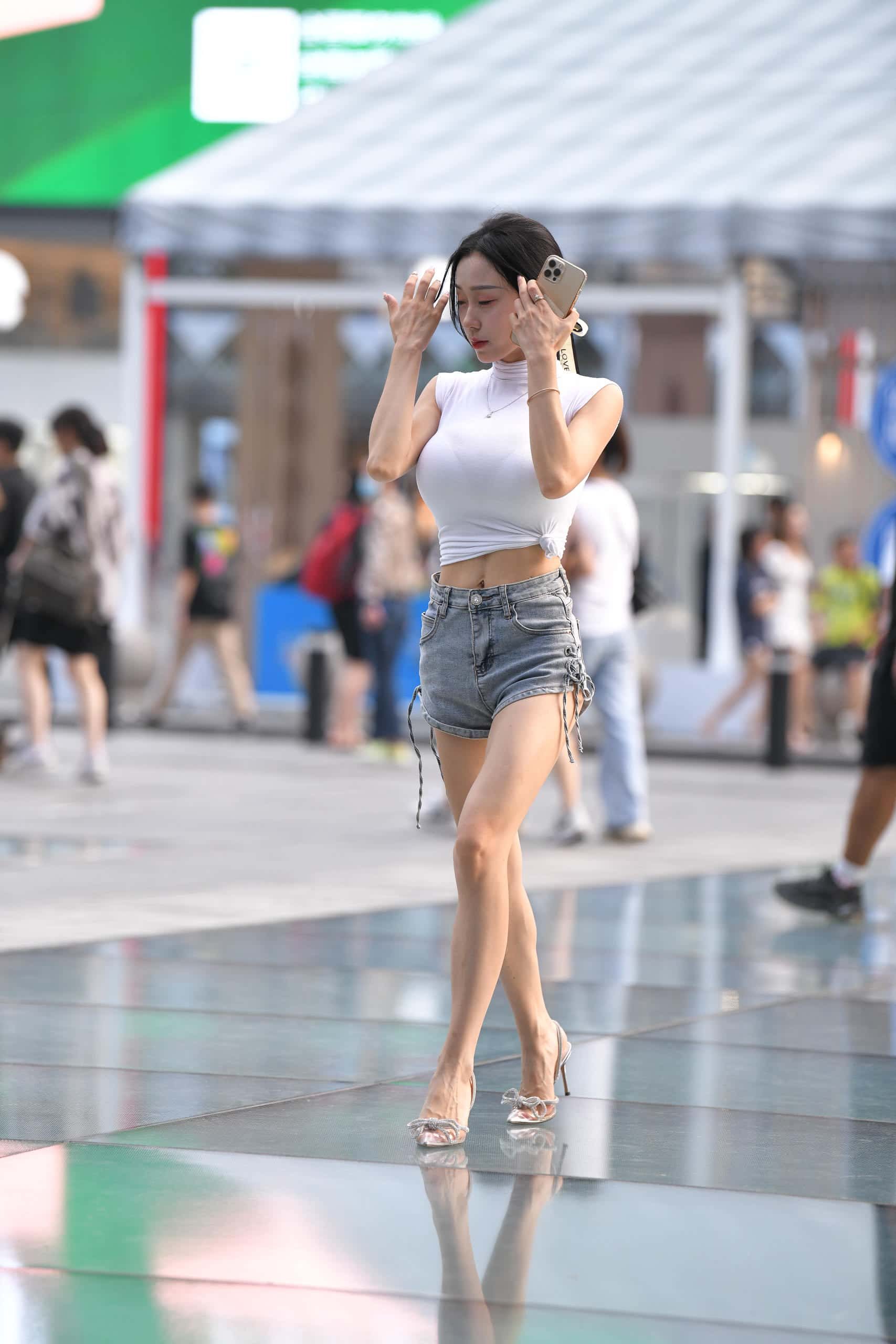 图片[5]-凹凸曲线 + 逆天大长腿+人间胸器小姐姐 -P5008【160P】-花间社