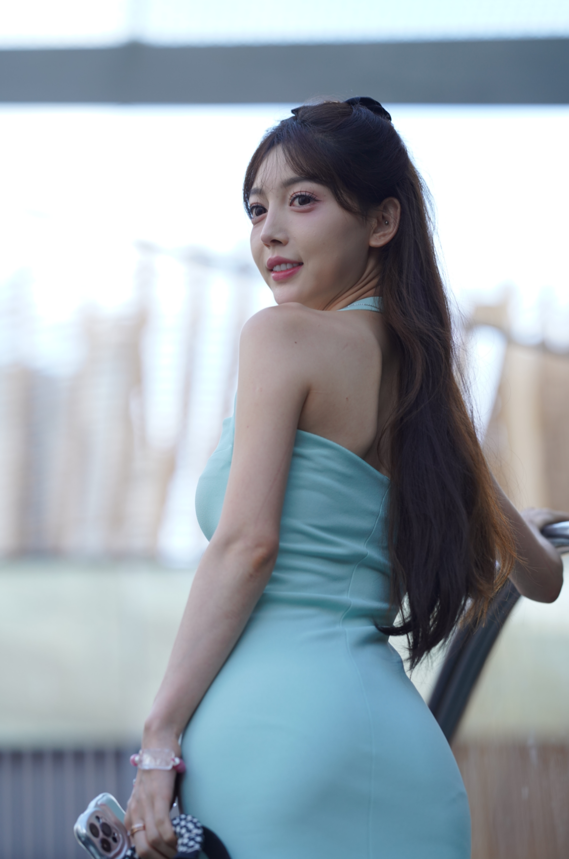 图片[2]-甜美吊带长裙 – J9693【176P-2.27GB】-花间社