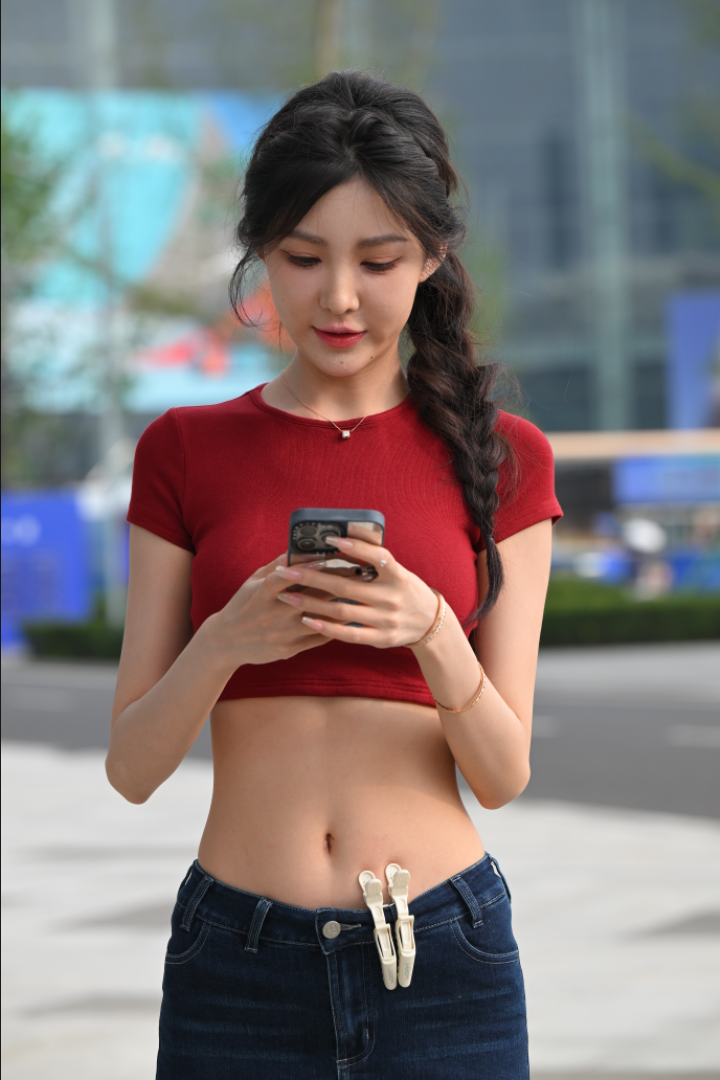 图片[1]-牛仔短裙小雪花 – J9448【176P-2.61GB】-花间社