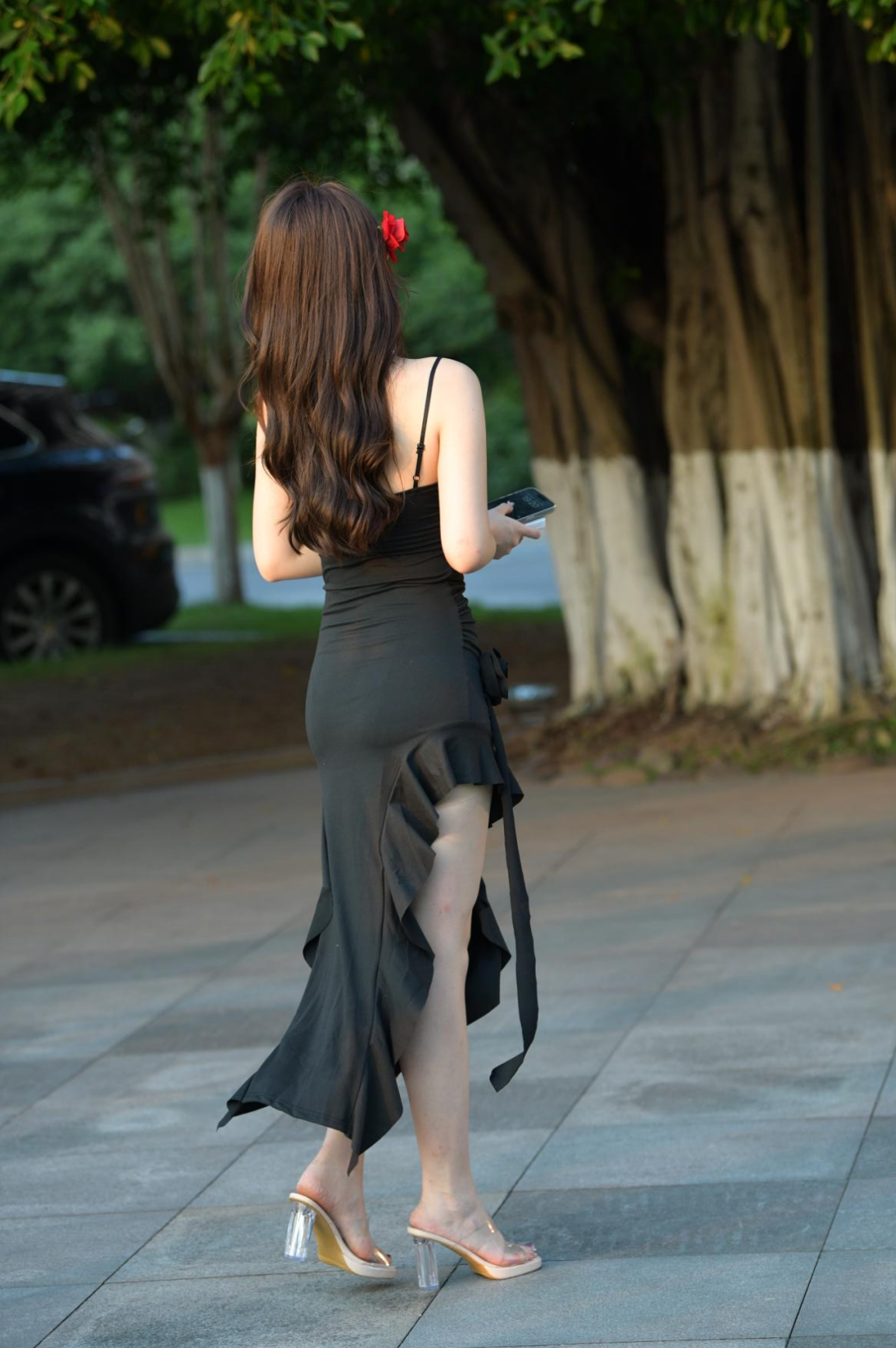 图片[2]-复古风长裙 – J8668【44P-1.03GB】-花间社