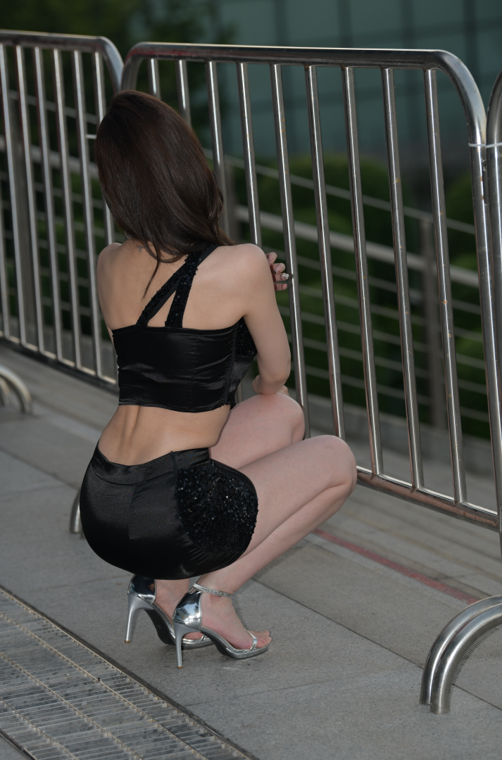 图片[2]-黑色套装裙 – J9764【62P-1.54GB】-花间社