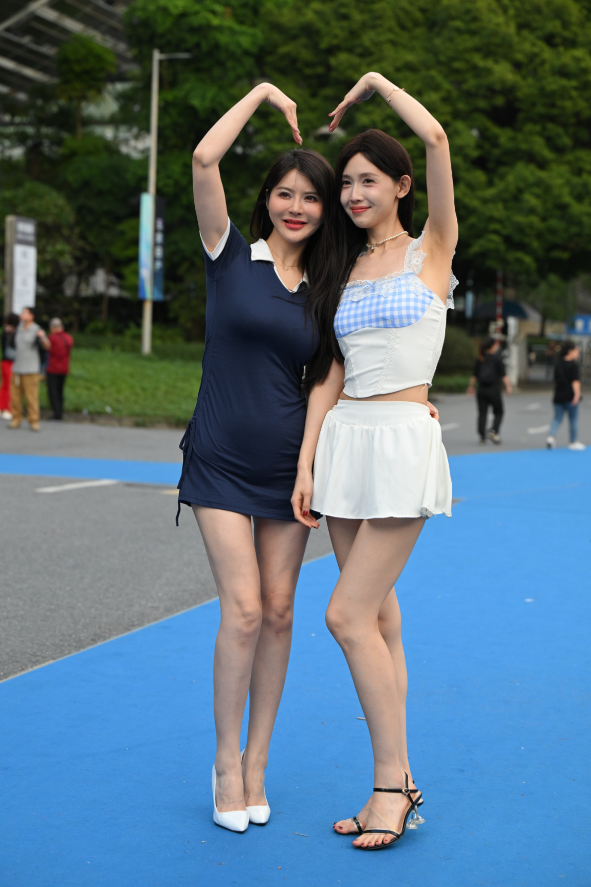 图片[3]-白色百褶裙 – J8546【106P-2.08GB】-花间社