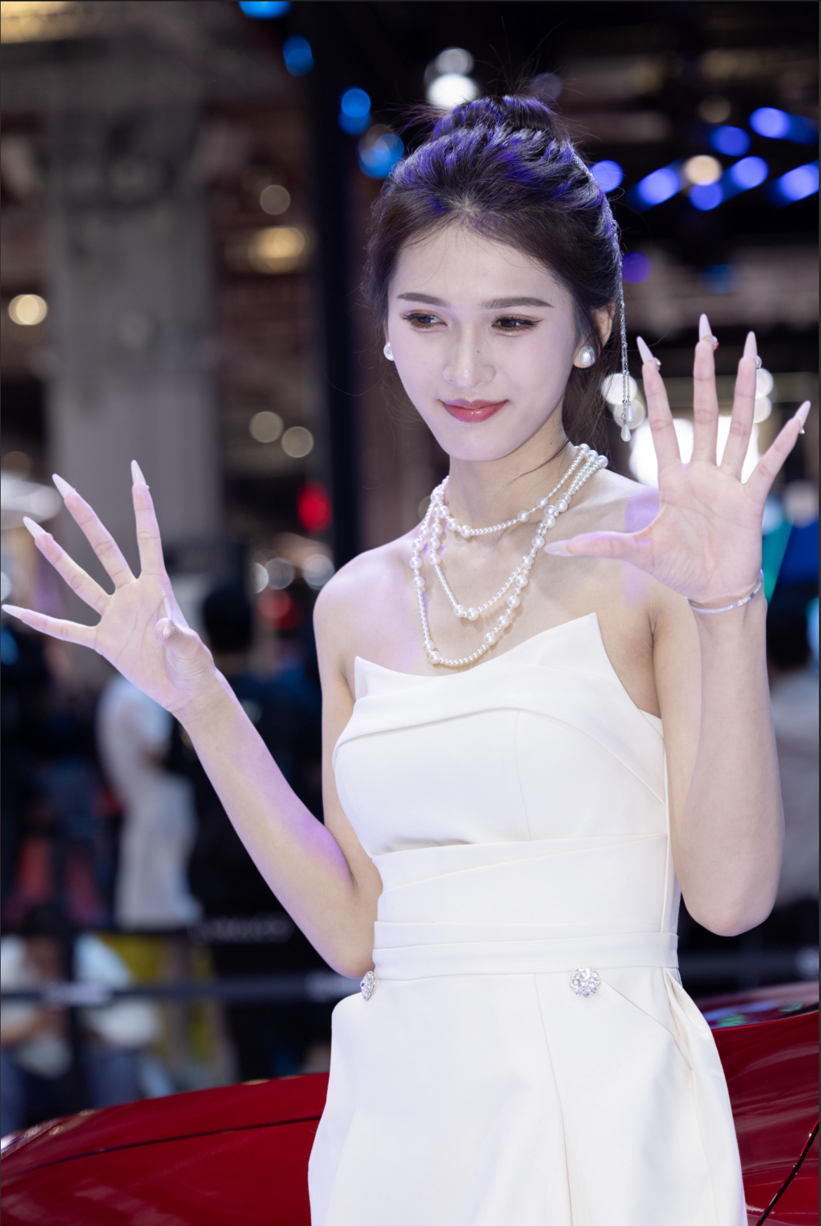 图片[1]-白裙女神蔡悦 – J9893【132P1V-1.55GB】-花间社