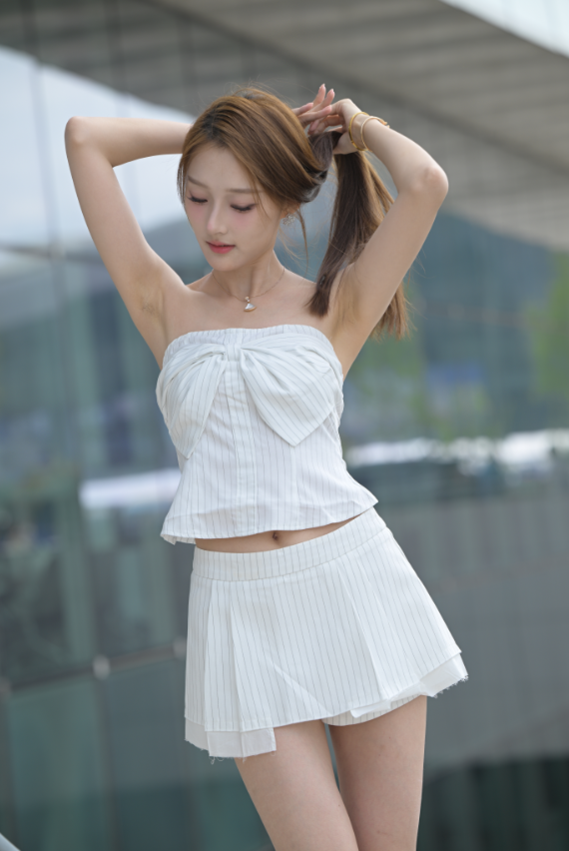 图片[3]-小桂圆白裙美腿 – J9889【161P-2.79GB】-花间社