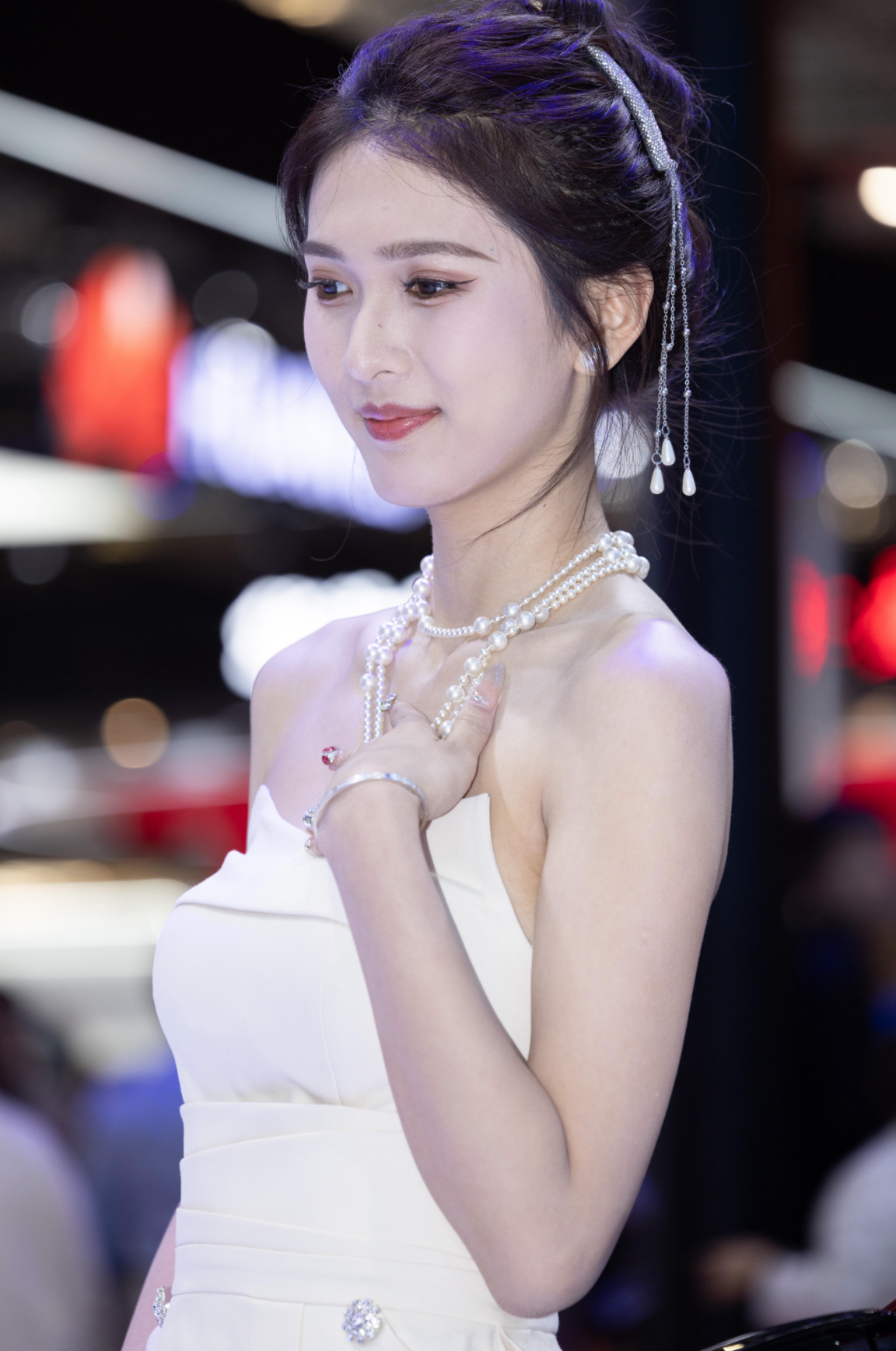 图片[2]-白裙女神蔡悦 – J9893【132P1V-1.55GB】-花间社