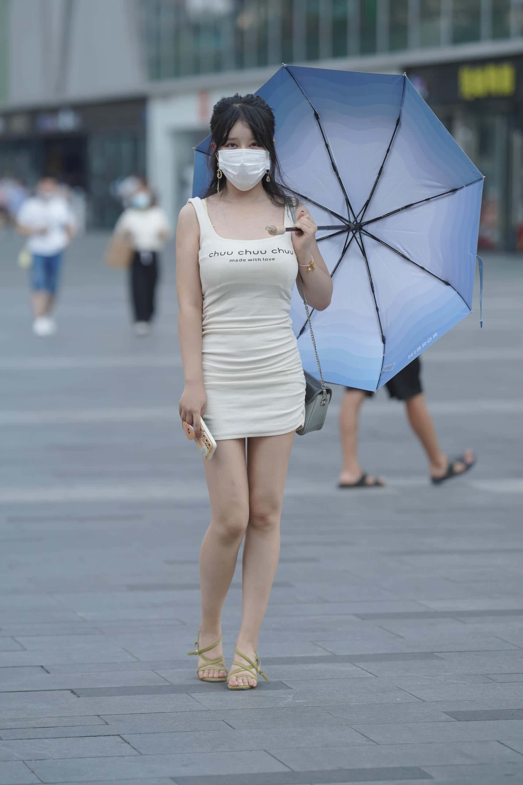 图片[3]-白色性感修身裙 -P4174 【106P】-花间社