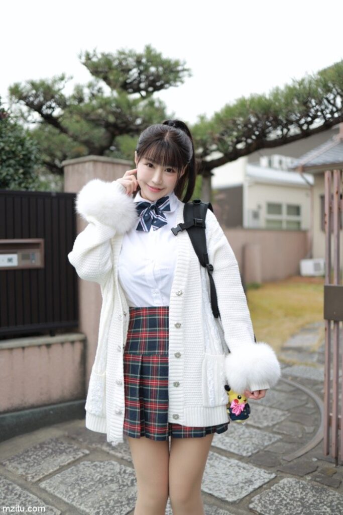 甜美小姐姐朱可儿：下课后来一场尾随的约会-花间社