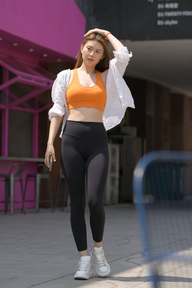 自信的瑜伽裤女孩J3670 712P-14.9GB-花间社