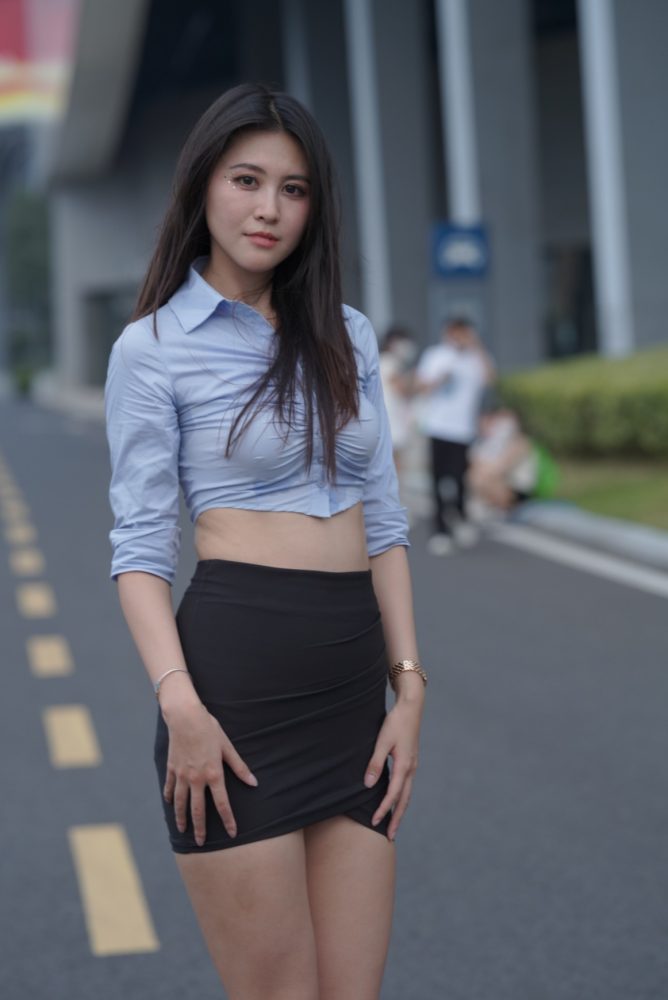 魅力衬衫短裙 - J9282【[388P-4.04GB】-花间社