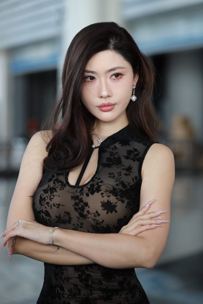 复古风黑裙性感美女 - J9670【182P-1.35GB】-花间社